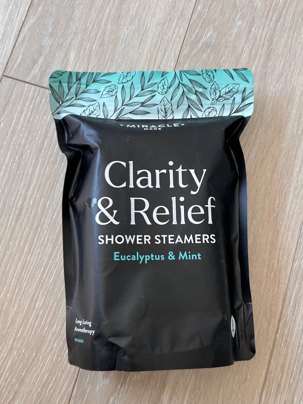 Miracle Made Calm Shower Steamers - Eucalyptus Mint 15 count
